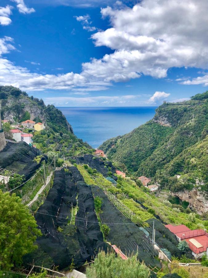 Sky House Amalfi Coast Villa Скала Екстериор снимка